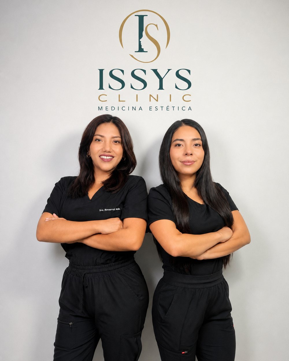 Dra. Monserrat Malla y Dra. Dominique Paredes en Issys Clinic